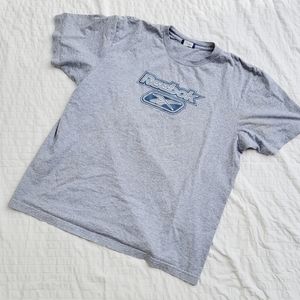 Vintage Grey Reebok Logo T-Shirt
